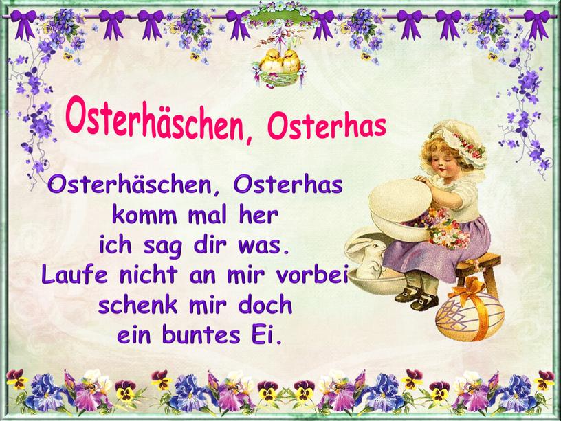 Osterhäschen, Osterhas Osterhäschen,