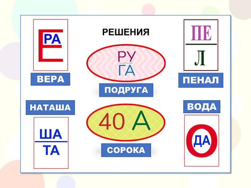 Игровые упражнения по РКИ для 6 класса (набор 1)