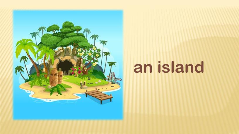 an island