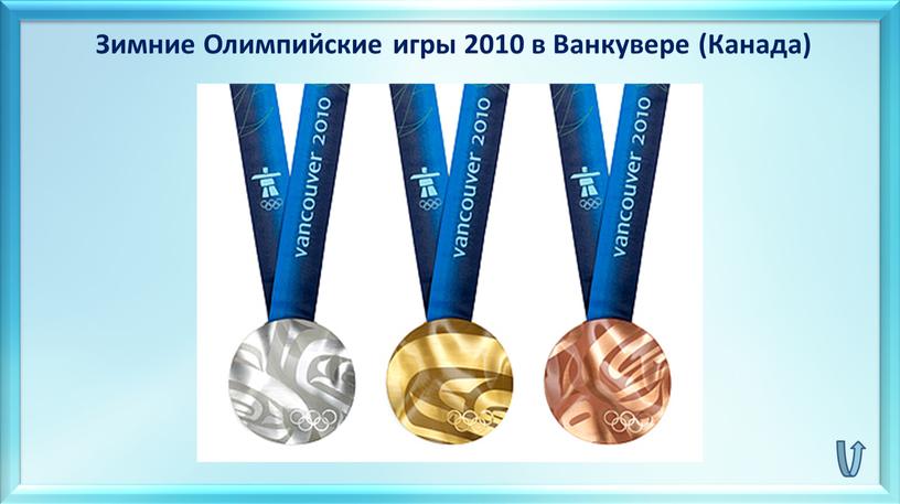 Зимние Олимпийские игры 2010 в