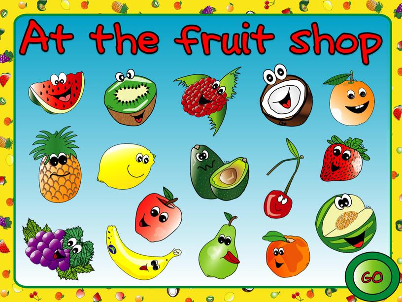 Игра-презентация по английскому языку на тему:"At the fruit shop"