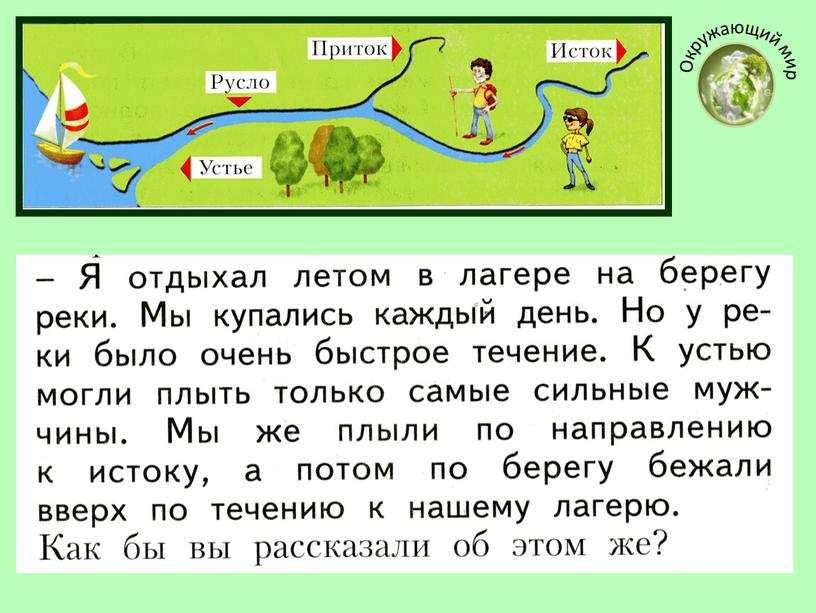 Урок окружающего мира для 2 класса "Язык науки"