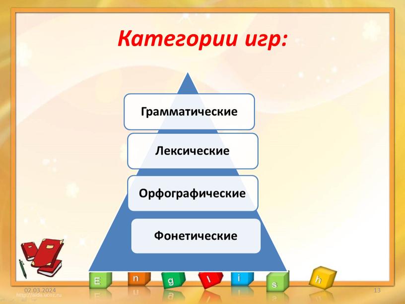 Категории игр: 02.03.2024 13