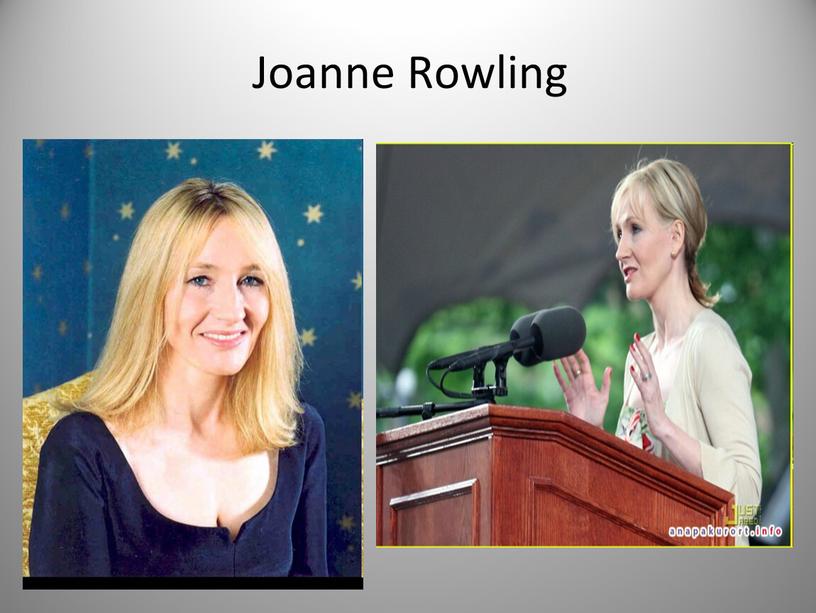 Joanne Rowling