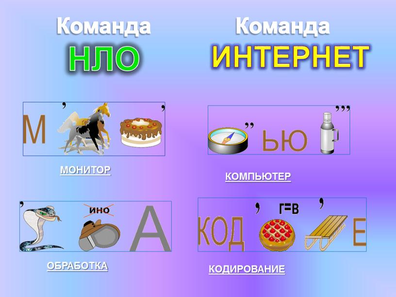 Команда НЛО ИНТЕРНЕТ Команда