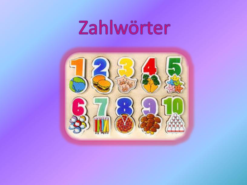 Zahlwörter