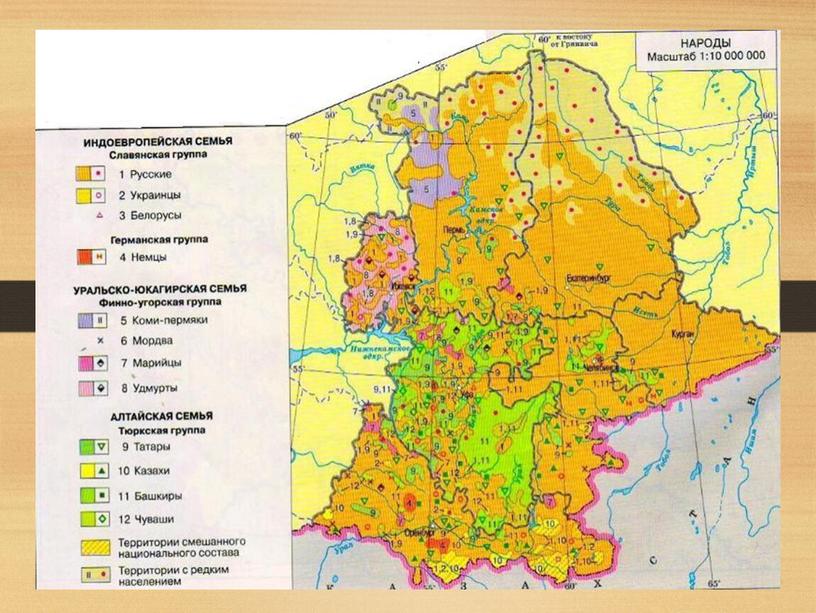 Конспект открытого урока географии в 9 классе  по теме "Урал: население и города"