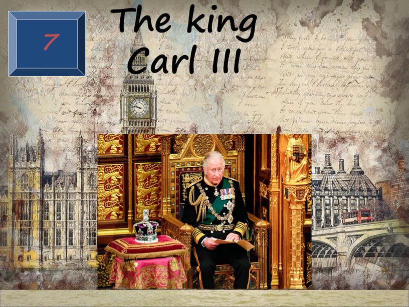 The king Carl III 7