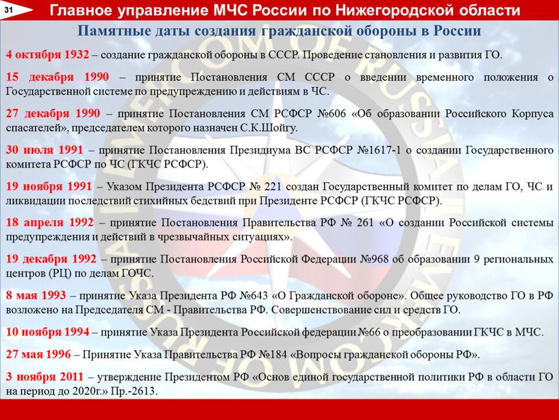 Главное управление МЧС России по