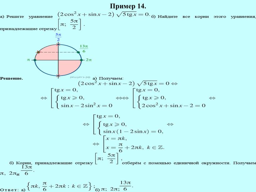 Пример 14.