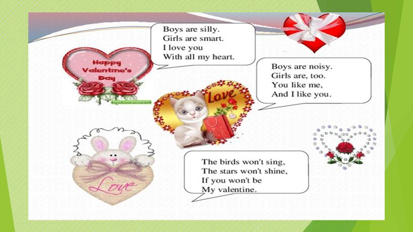 Презентация ко Дню святого Валентина на английском языке