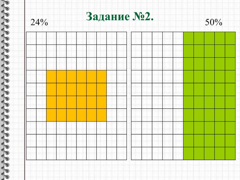 Задание №2. 24% 50%