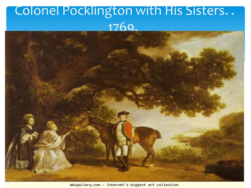 Colonel Pocklington with His Sisters
