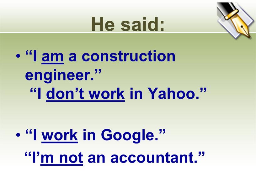 He said: “I am a construction engineer