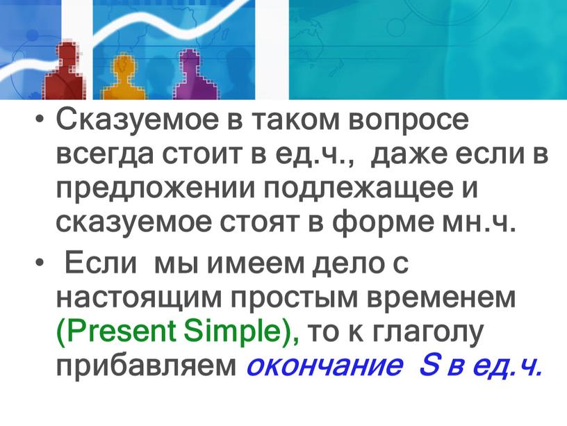 Сказуемое в таком вопросе всегда стоит в ед