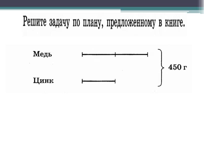 Презентация урока математики в 5 классе по теме:Задачи на части