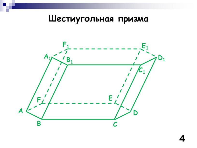 Шестиугольная призма 4