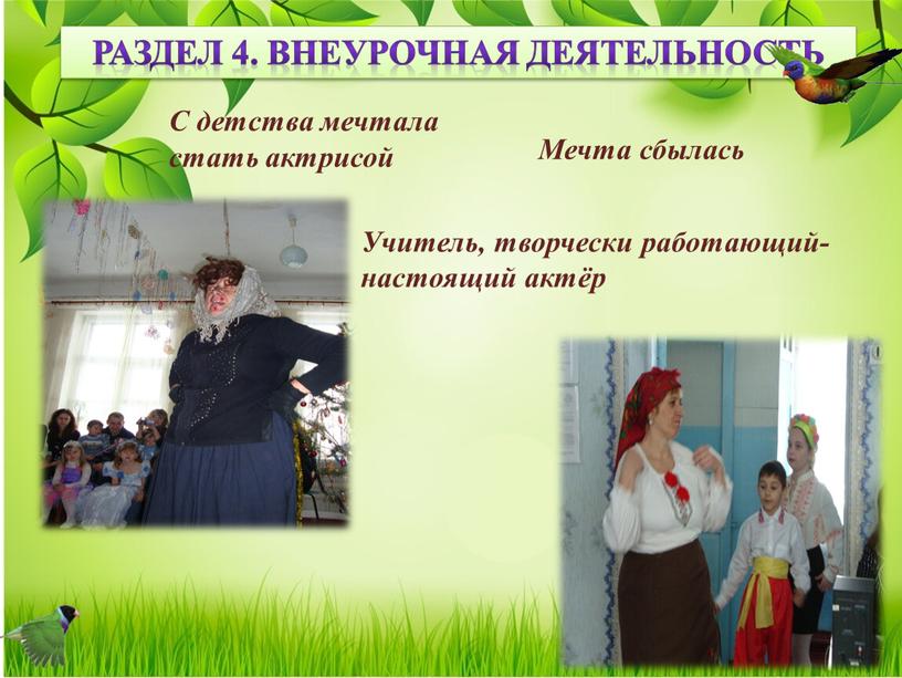 Раздел 4. Внеурочная деятельность