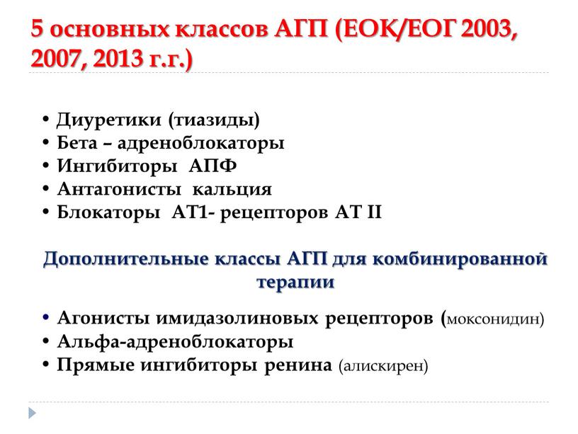 АГП (ЕОК/ЕОГ 2003, 2007, 2013 г