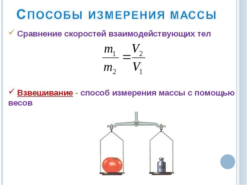 ВЗАИМОДЕЙСТВИЕ   ТЕЛ. МАССА.  ИНЕРЦИЯ