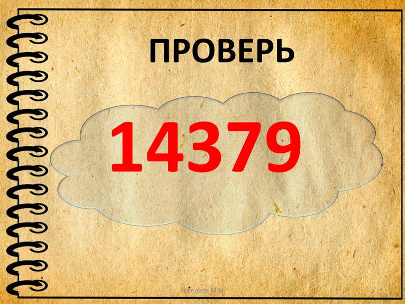 14379 ПРОВЕРЬ Эфендиев М.М.