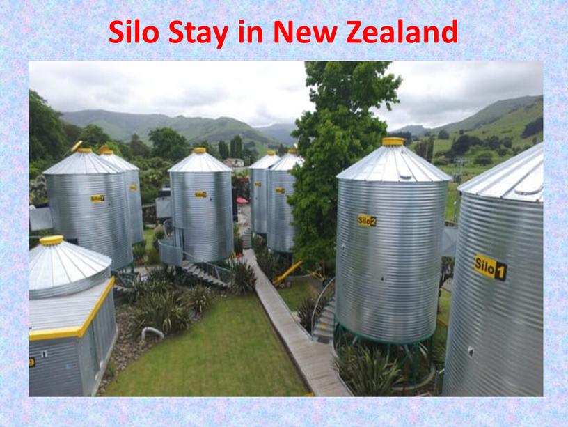 Silo Stay in New Zealand