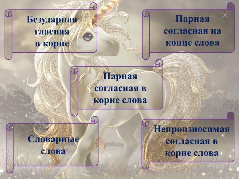 Безударная гласная в корне Парная согласная на конце слова