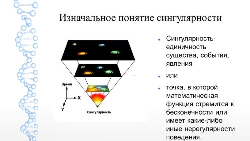 Изначальное понятие сингулярности