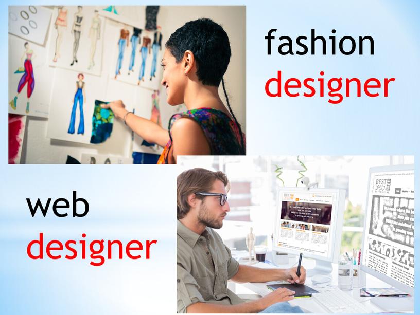 fashion designer web designer