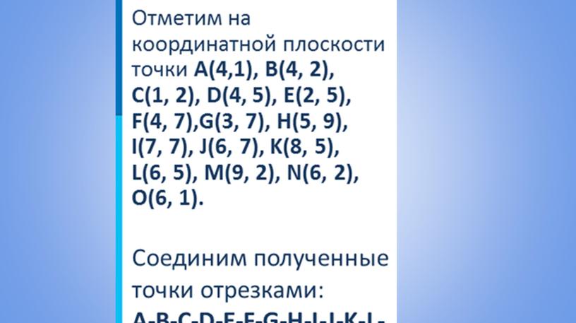 Презентация по теме "Координатная плоскость" 6 класс. УМК Мерзляк.