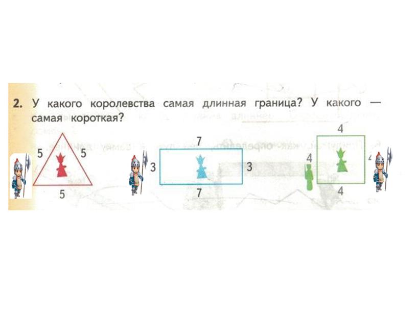 Презентация к уроку математики в 1 классе "Периметр"