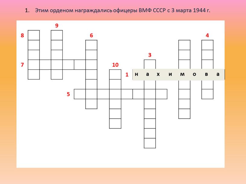 Этим орденом награждались офицеры