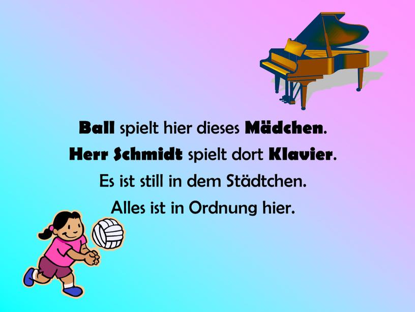 Ball spielt hier dieses Mädchen