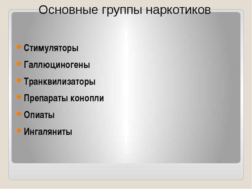 Классный час на тему: "Мы против наркотиков"