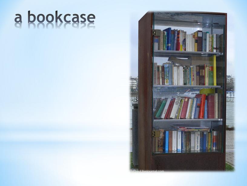 a bookcase