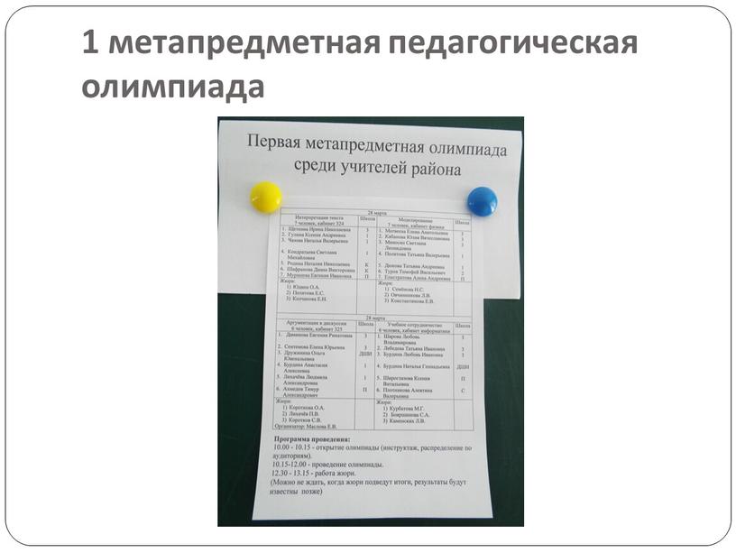 1 метапредметная педагогическая олимпиада