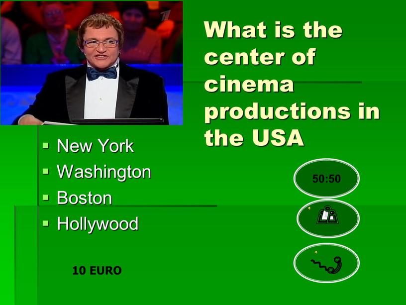 What is the center of cinema productions in the