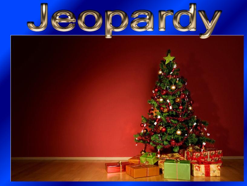 Интерактивная игра " Jeopardy"