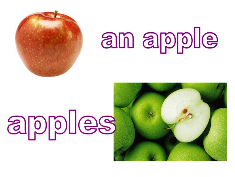 an apple apples