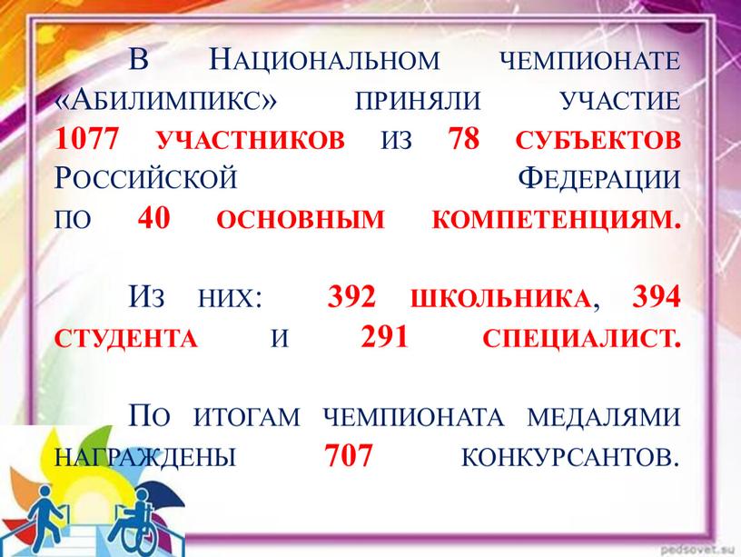 В Национальном чемпионате «Абилимпикс» приняли участие 1077 участников из 78 субъектов