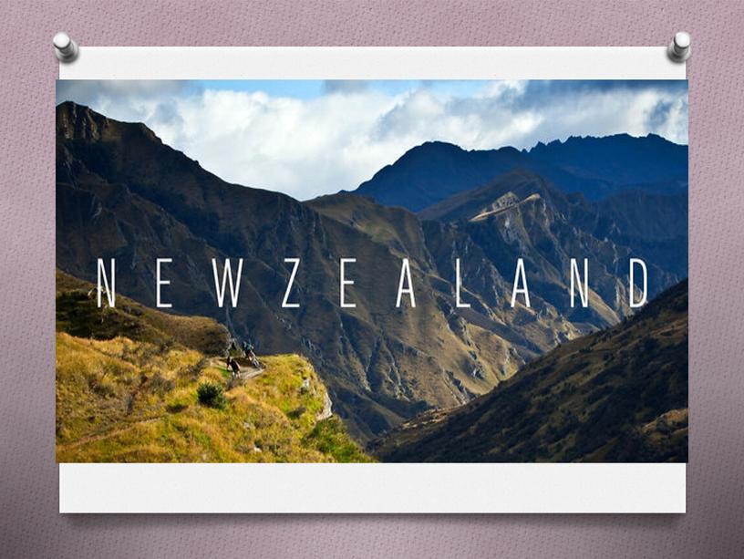 Презентация по английскому языку " Новая Зеландия"