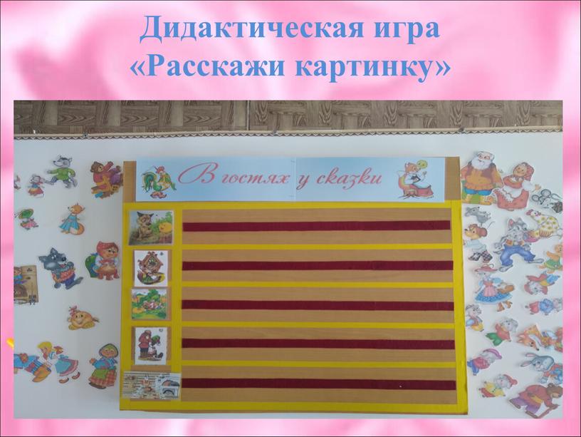 Дидактическая игра «Расскажи картинку»