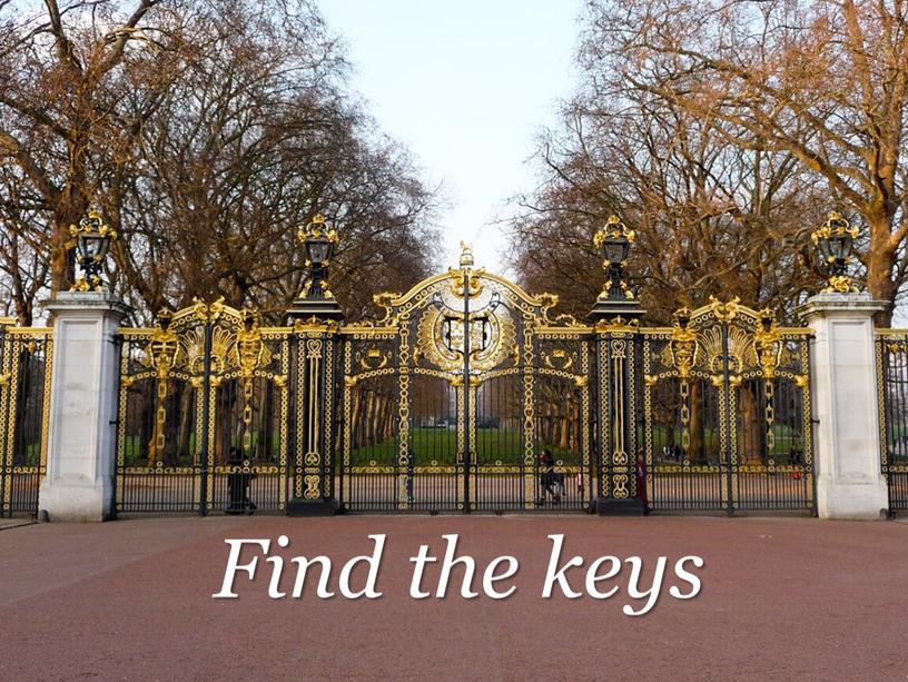 Find the keys