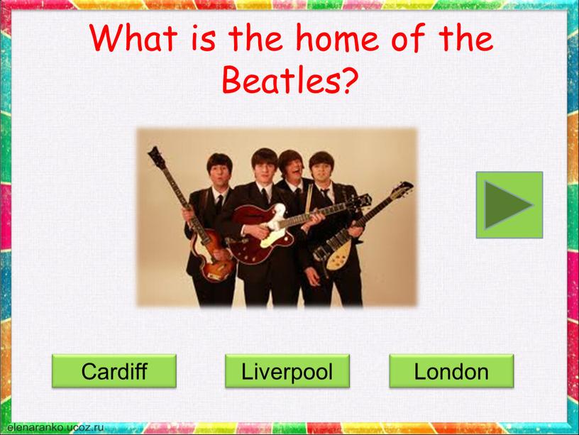 Liverpool Cardiff London What is the home of the