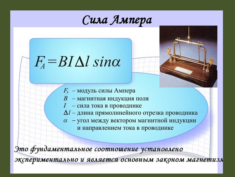 Презентация "Магнитное поле. Вектор магнитной индукции" (11 класс)