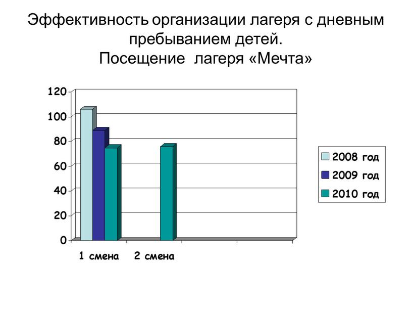 Эффективность организации лагеря с дневным пребыванием детей