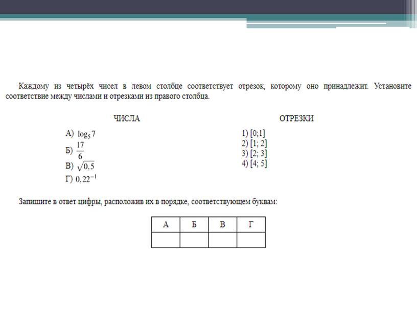 Презентация по теме: "Решение задания 17 ЕГЭ (базовый уровень)"