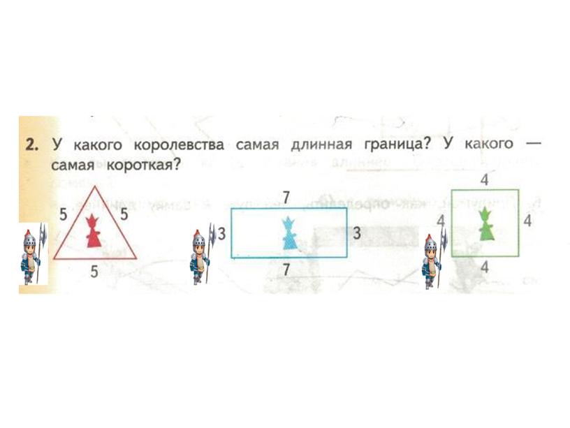 Презентация к уроку математики в 1 классе "Периметр"