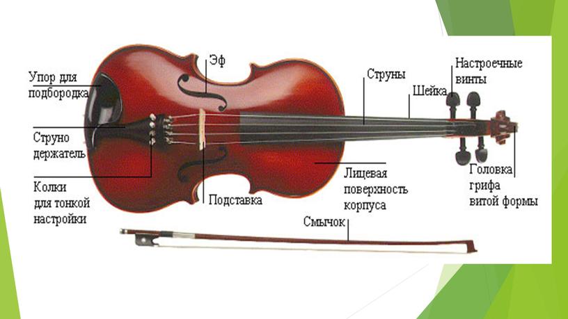 Презентация к уроку "Симфонический оркестр. Струнные смычковые инструменты"
