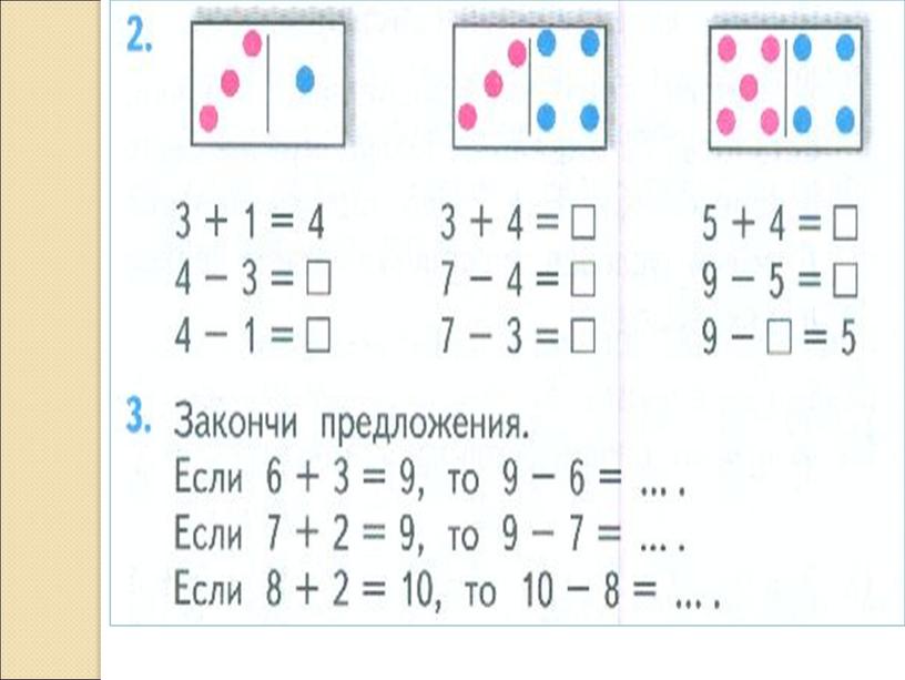 Презентация по математике "Связь между суммой и слагаемыми"